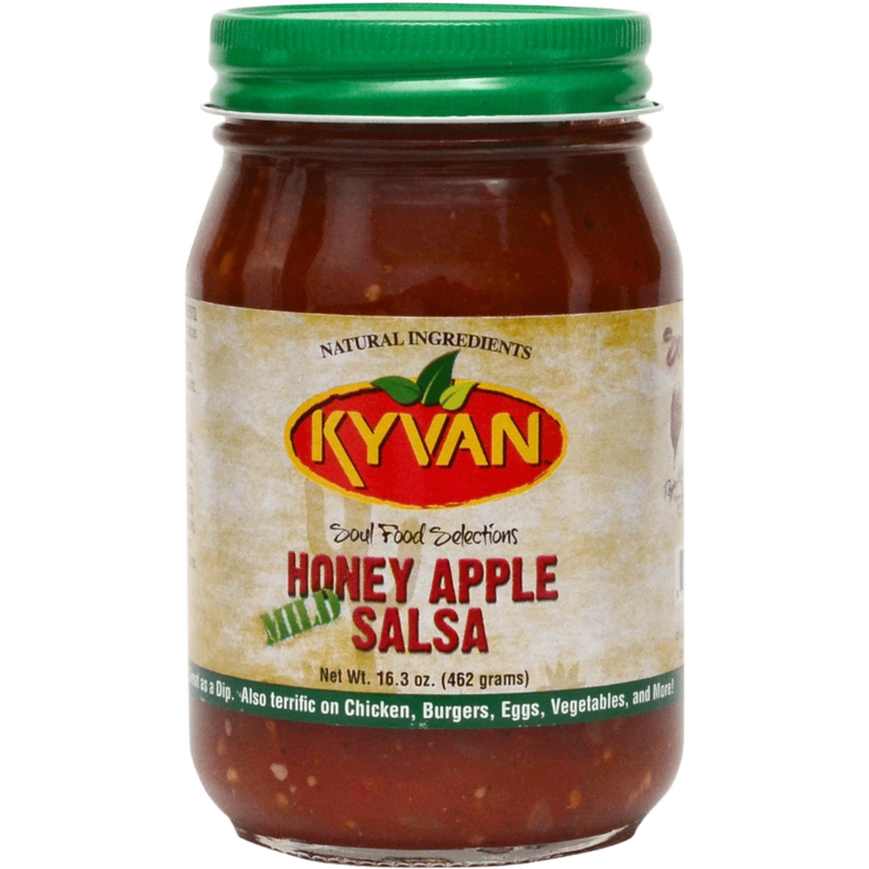 KYVAN Mild Honey Apple Salsa, 16.3 oz