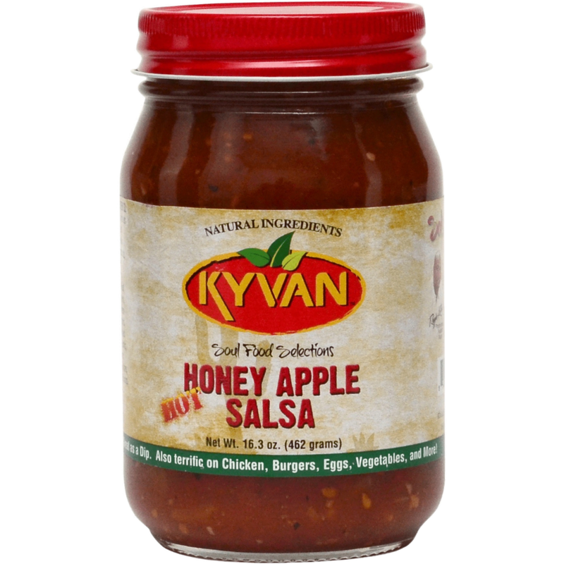 KYVAN Hot Honey Apple Salsa, 16.3 oz