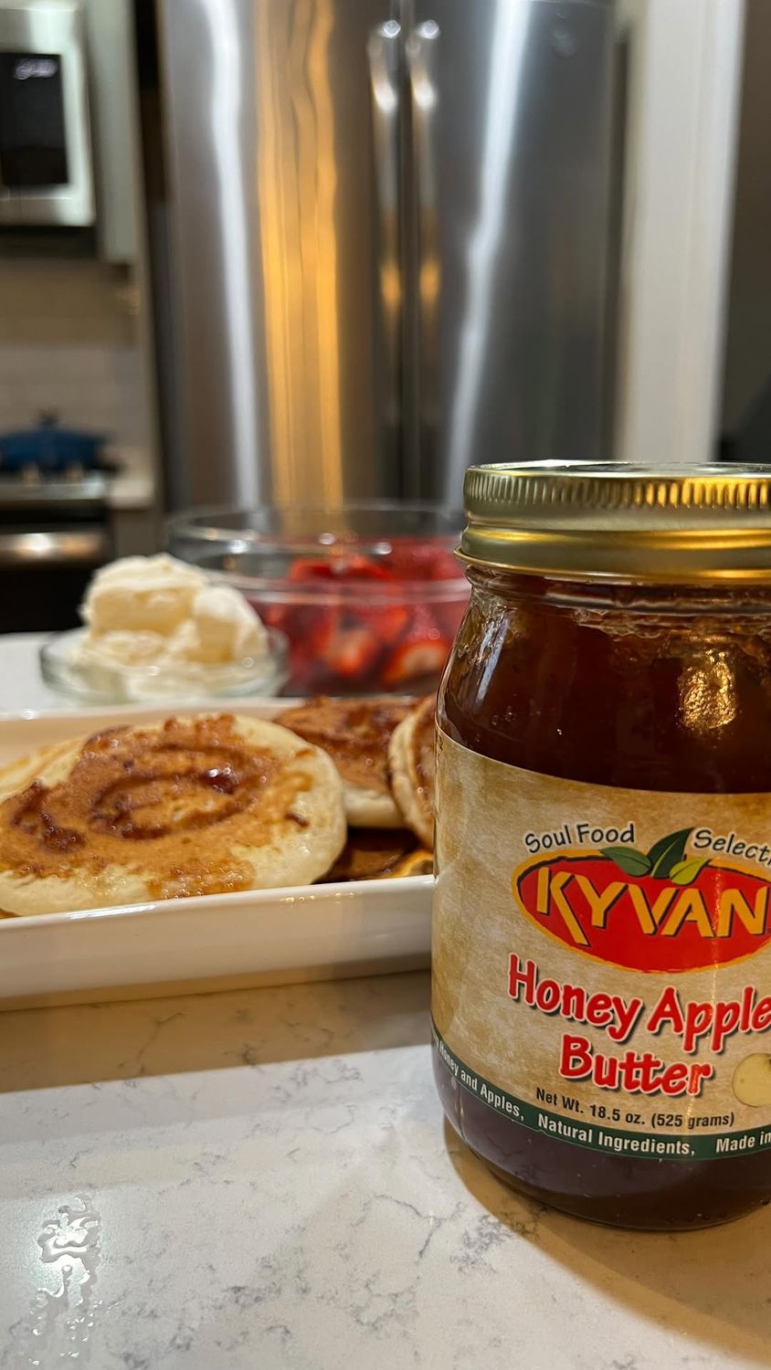 KYVAN Honey Apple Butter, 18.5 oz