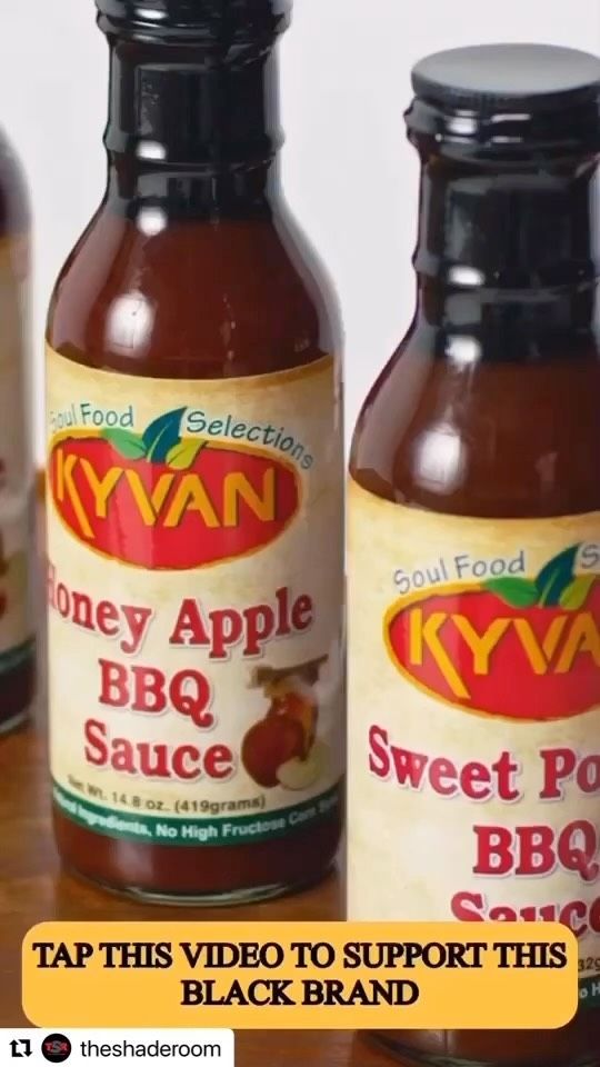 KYVAN Sweet Potato BBQ Sauce, 15.2 oz