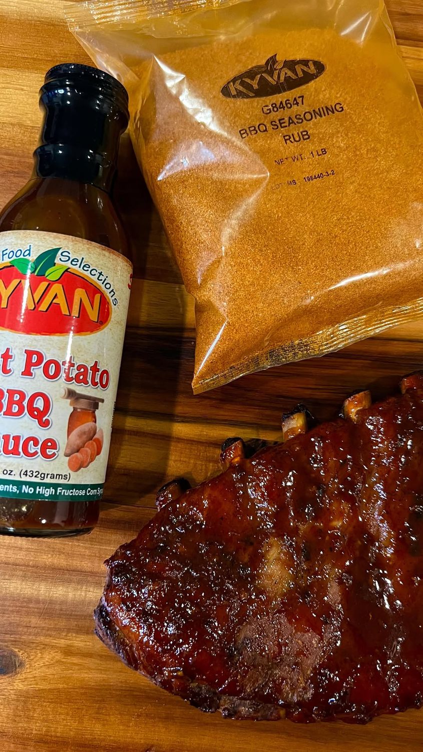 KYVAN Sweet Potato BBQ Sauce, 15.2 oz