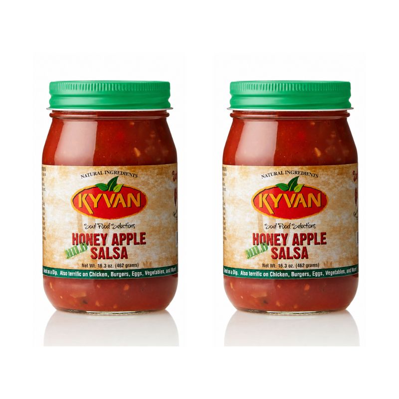 KYVAN Mild Honey Apple Salsa - 2 Pack KYVAN Mild Honey Apple Salsa - 2 Pack