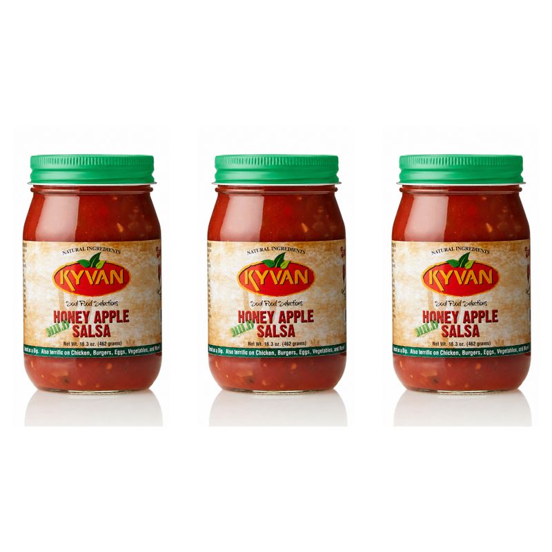 KYVAN Mild Honey Apple Salsa - 3 Pack KYVAN Mild Honey Apple Salsa - 3 Pack