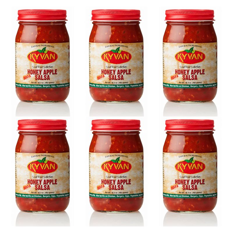 KYVAN Hot Honey Apple Salsa - 6 Pack KYVAN Hot Honey Apple Salsa - 6 Pack