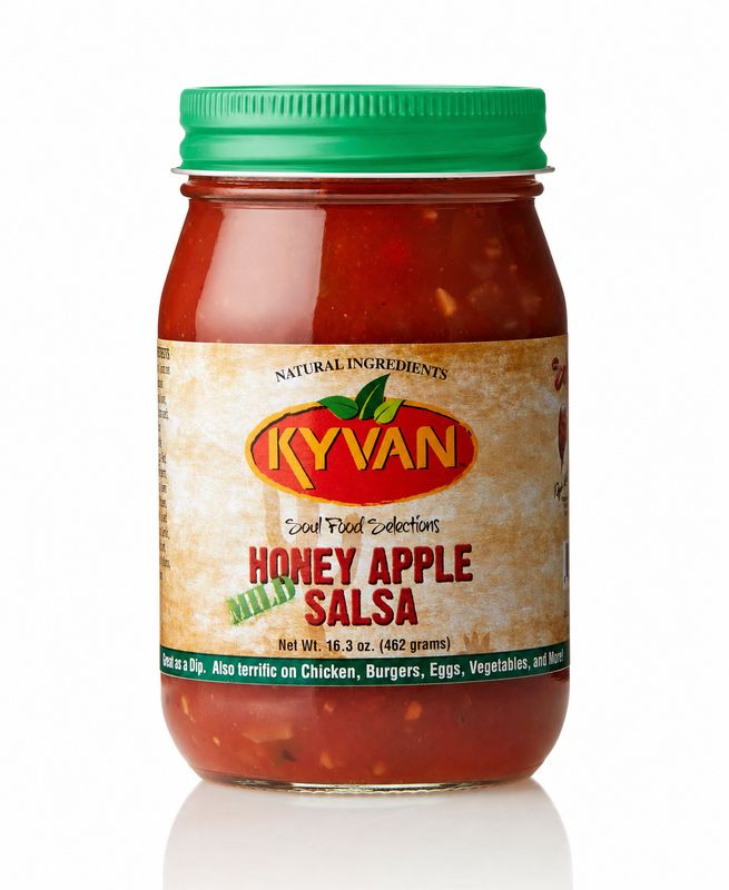 KYVAN Mild Honey Apple Salsa, 16.3 oz KYVAN Mild Honey Apple Salsa, 16.3 oz