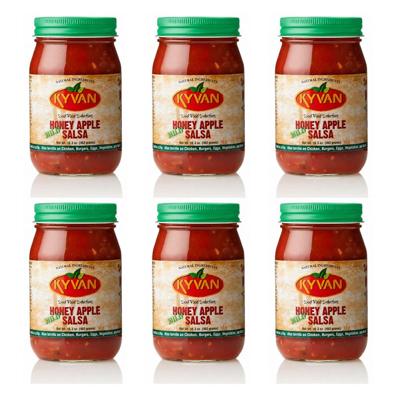KYVAN Mild Honey Apple Salsa - 6 Pack KYVAN Mild Honey Apple Salsa - 6 Pack
