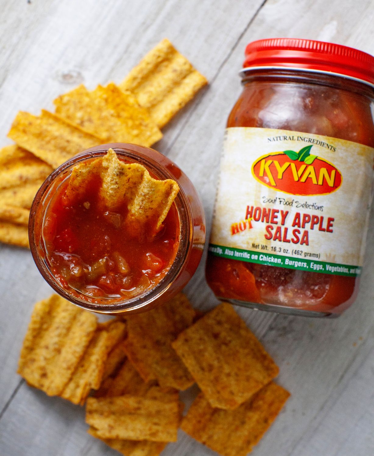 KYVAN Hot Honey Apple Salsa - 3 Pack