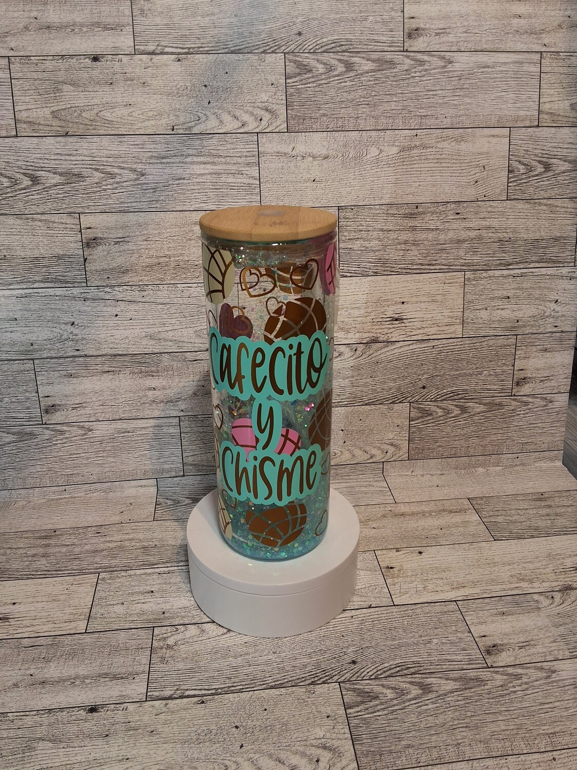 20oz Globe Glass Can
