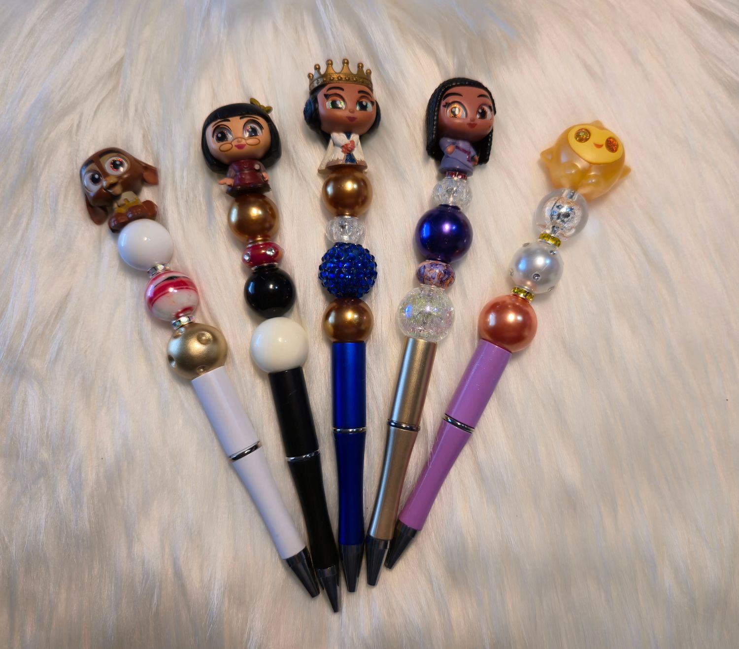 Character Beaded Pens
