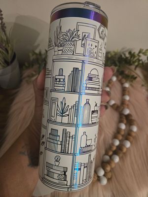 Holographic/Color Shift Engraved Tumbler