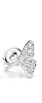 Single Split-wing Butterfly Stud