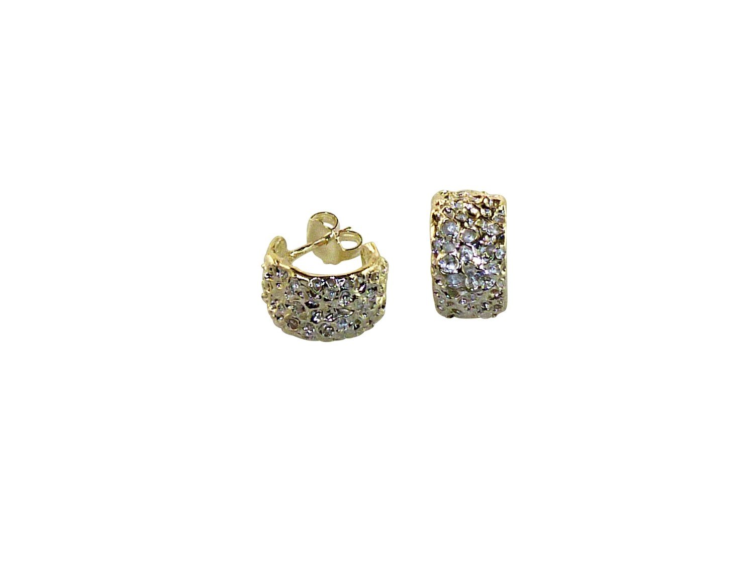 Forest Huggie Hoop Earrings