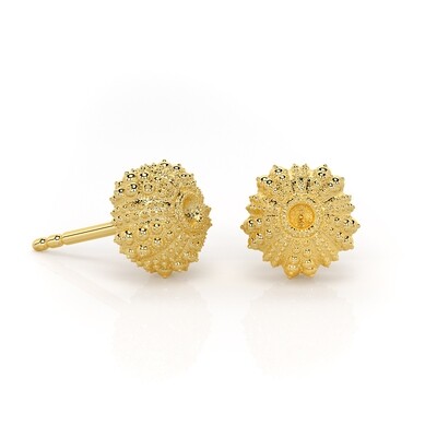 Urchin Stud Earrings (Vermeil)