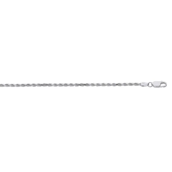 18" Sterling Silver Rope Chain