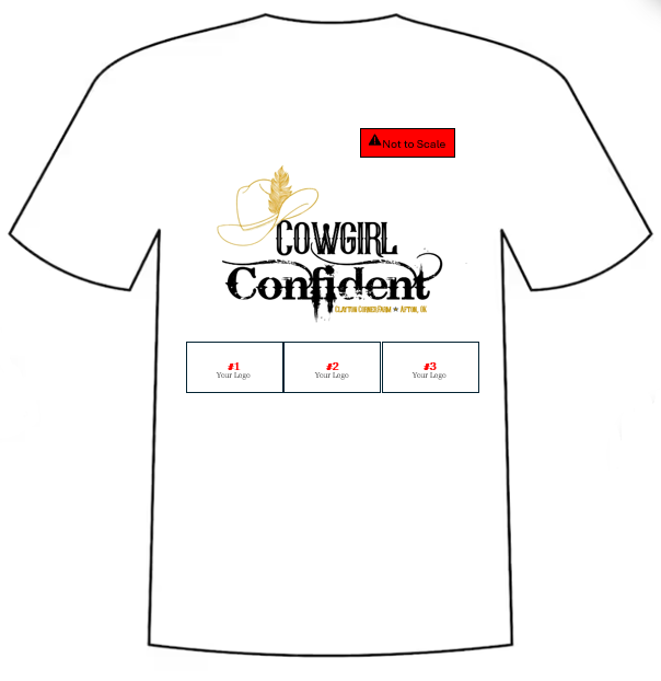 Spring '25 Cowgirl Confident T-Shirt Sponsor