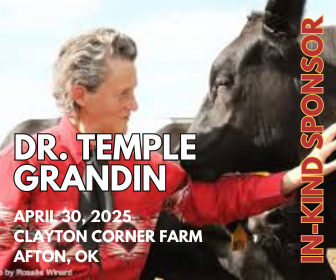 IN-KIND STUDENT SPONSOR - Dr. Temple Grandin Event at CCF