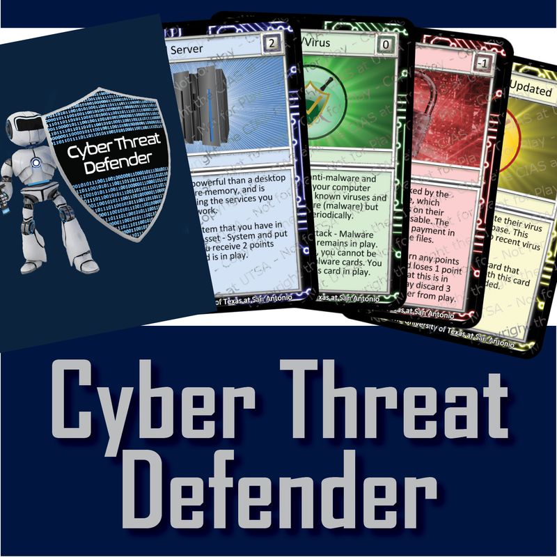 Cyber Threat Defender: Support Local Students Cyber Threat Defender: Support Local Students