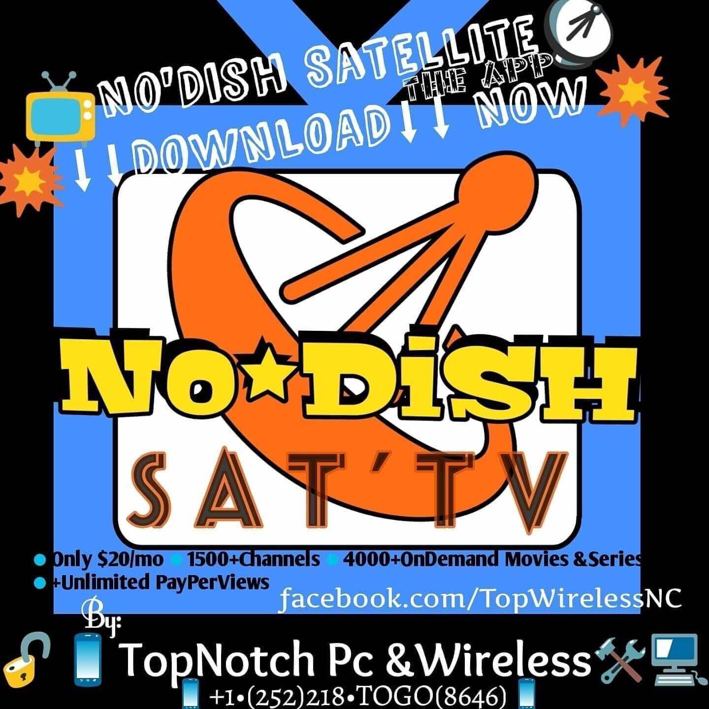 ​​[Voucher] for 30days NoDish SatTV Prepaid TV +VOD+PPV plan