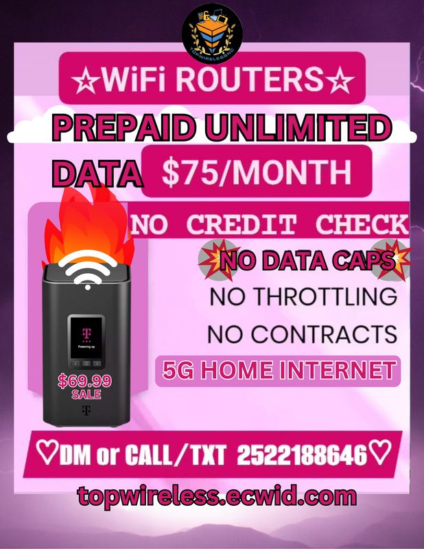 TopWiFi Prepaid Home/Travel Internet 30 Day Voucher