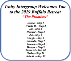 2019 O.A. Buffalo Spring Retreat