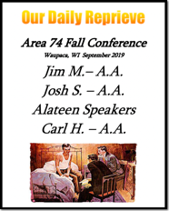 Area 74 Fall Conference - 2019