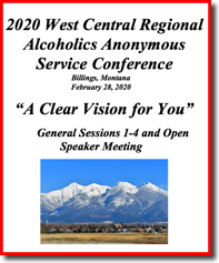 2020 West Central Regional AA Service Conference