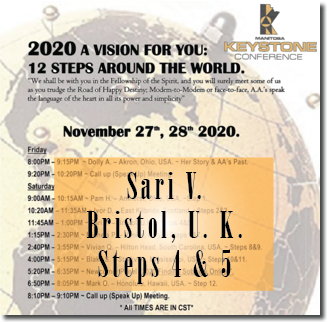 Sari V. - Bristol, U. K. - Keystone Roundup - Steps 4 & 5