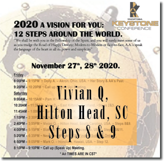 Vivian Q. - Hilton Head, SC - Keystone Roundup -Steps 8 &amp; 9