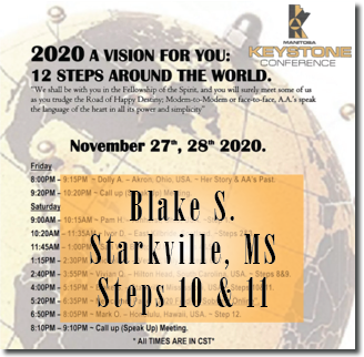 Blake S. - Starkville, MS - Keystone Roundup - Steps 10 & 11
