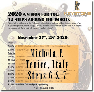 Michela P. - Venice, Italy. - Keystone Roundup -Steps 6 &amp; 7