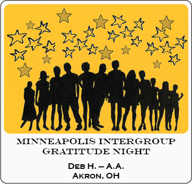 Deb H. - 38th Minneapolis Intergroup Gratitude Night