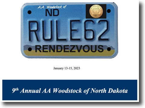 9th Annual Rule 62 - AA Woodstock of North Dakota