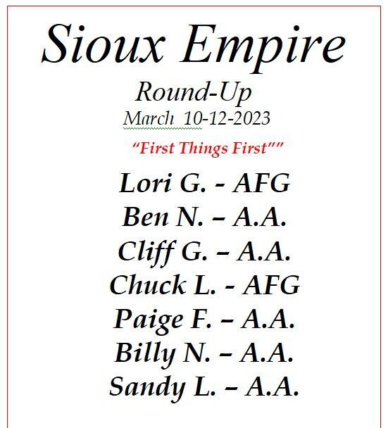 34th Annual Sioux Empire Roundup