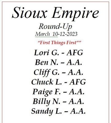 34th Annual Sioux Empire Roundup