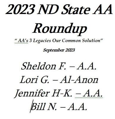 2023 North Dakota State A.A. Roundup
