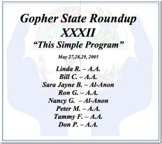 Gopher State Roundup XXXII - 2005