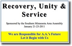 Recovery, Unity &amp; Service Conference - 2011