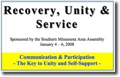 Recovery, Unity & Service Conference - 2008