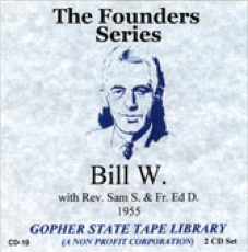 Bill W with Sam S. & Fr. Ed D.