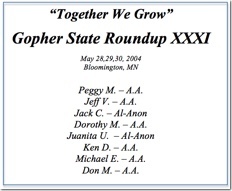 Gopher State Roundup XXXI - 2004