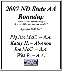 North Dakota State AA Roundup - 2007