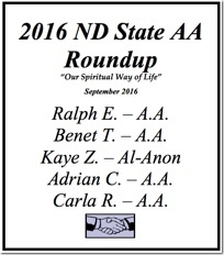 North Dakota State AA Roundup - 2016