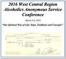 West Central Regional AA Service Conference - 2016