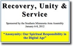 Recovery, Unity & Service Conference - 2012