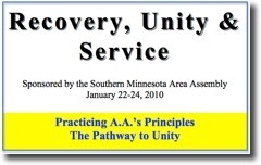 Recovery, Unity & Service Conference - 2010