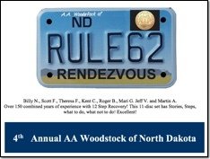 4th Annual Rule 62 - AA Woodstock