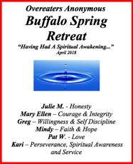 2018 Buffalo Spring Retreat