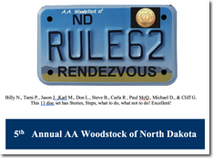 5th Annual Rule 62 - AA Woodstock
