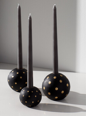 Dots candle holder - bougeoir #2