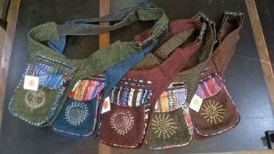 Hip Bags Handmade from Cotton in Nepal